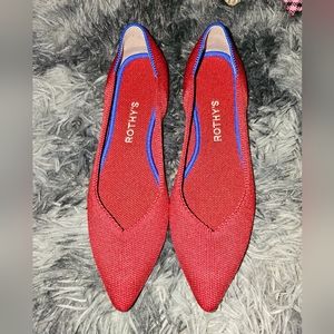 Rothys Chilli points size 8